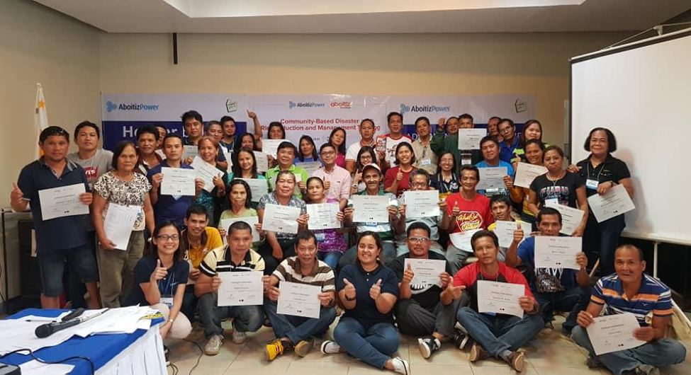 This year, the Aboitiz Foundation and WeatherPhilippines, together with its partners from the government and academic sectors, pioneered the Community-Based Disaster Risk Reduction and Management (CDRRM) as one of the efforts for its strengthened program-based approach to Disaster Resiliency. 
