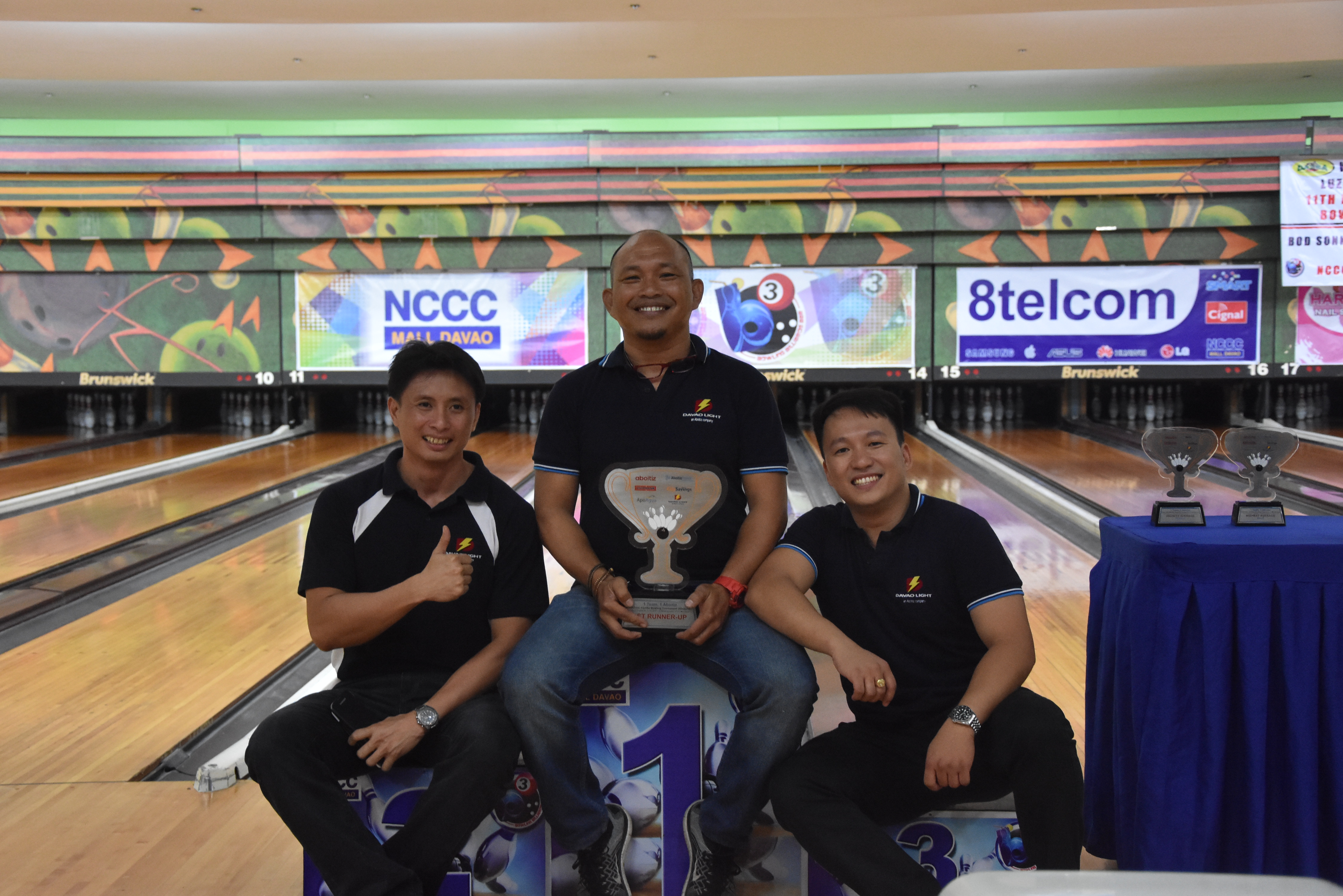 Davao Light team 4 is First Runner Up 