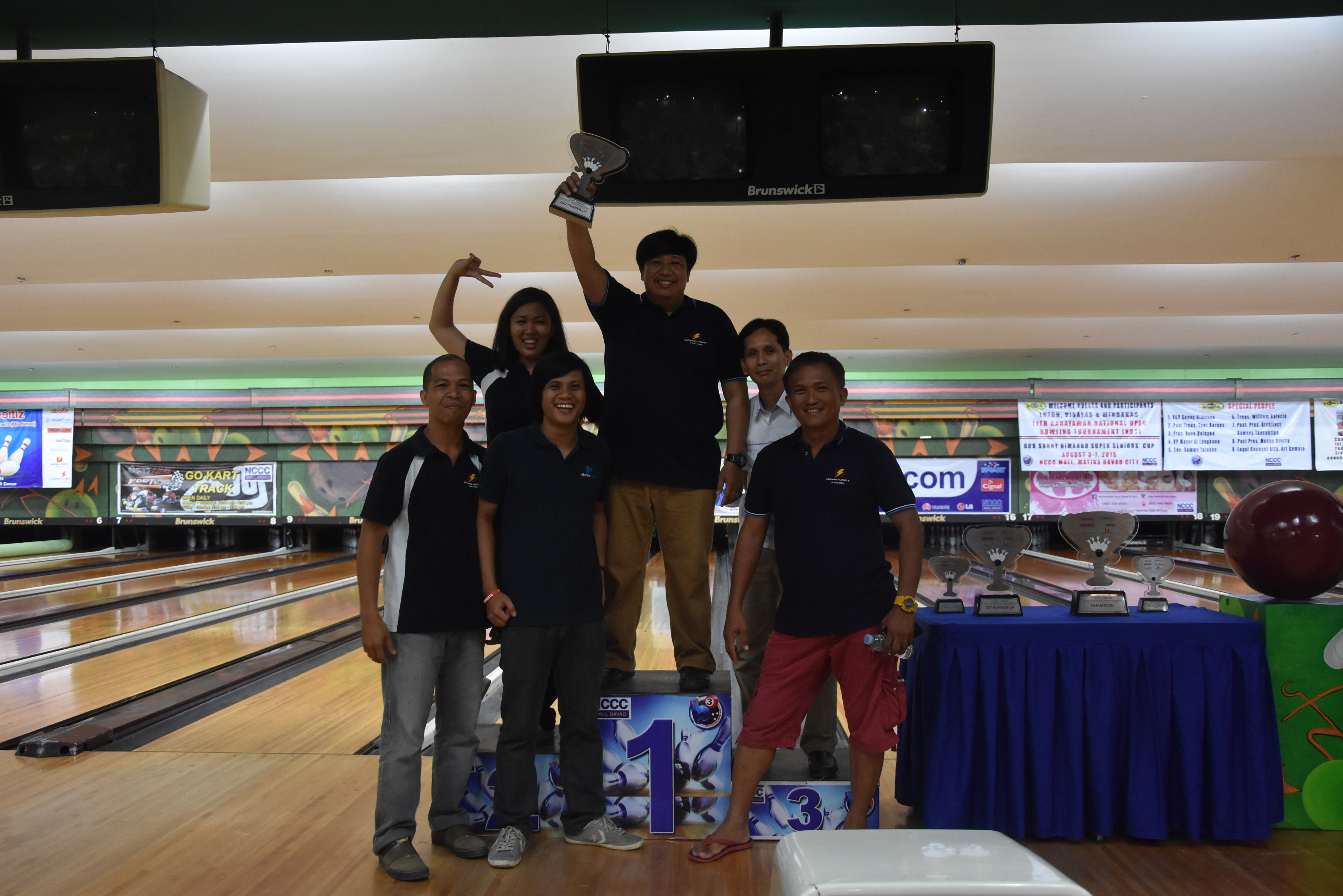 Davao Light team 2 is Second Runner Up