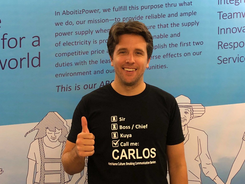 FIRST THINGS FIRST. When Carlos Aboitiz stepped in as president and COO of Hedcor, one of his directives was to "break" company hierarchy by encouraging everyone to call each other by their first names, with the aim of fostering more open communication and better collaboration among between individuals and teams.