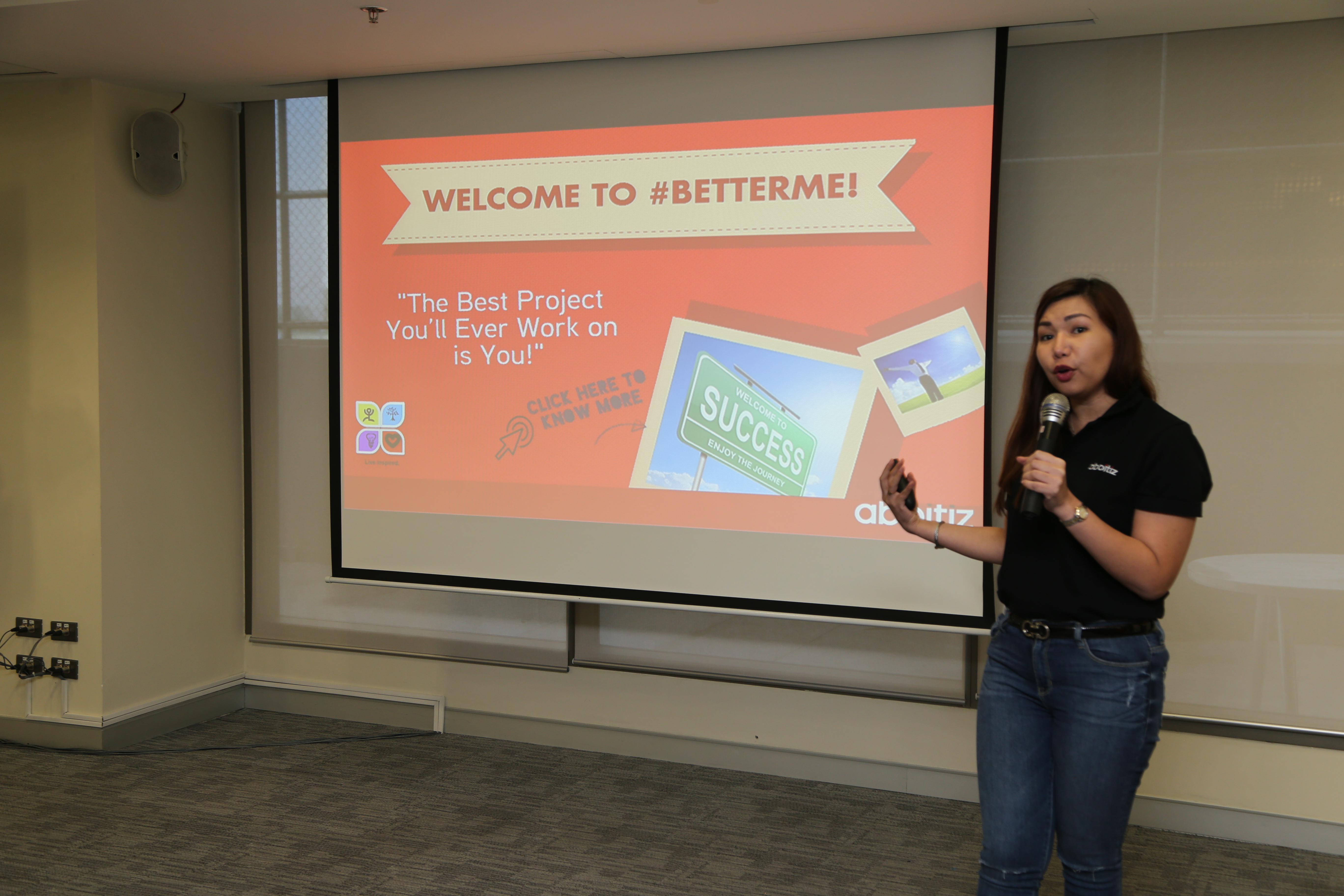 AEV Assistant Vice President for Human Resources Mia Zamora provides updates on the BetterMe, or self-driven career management, program.