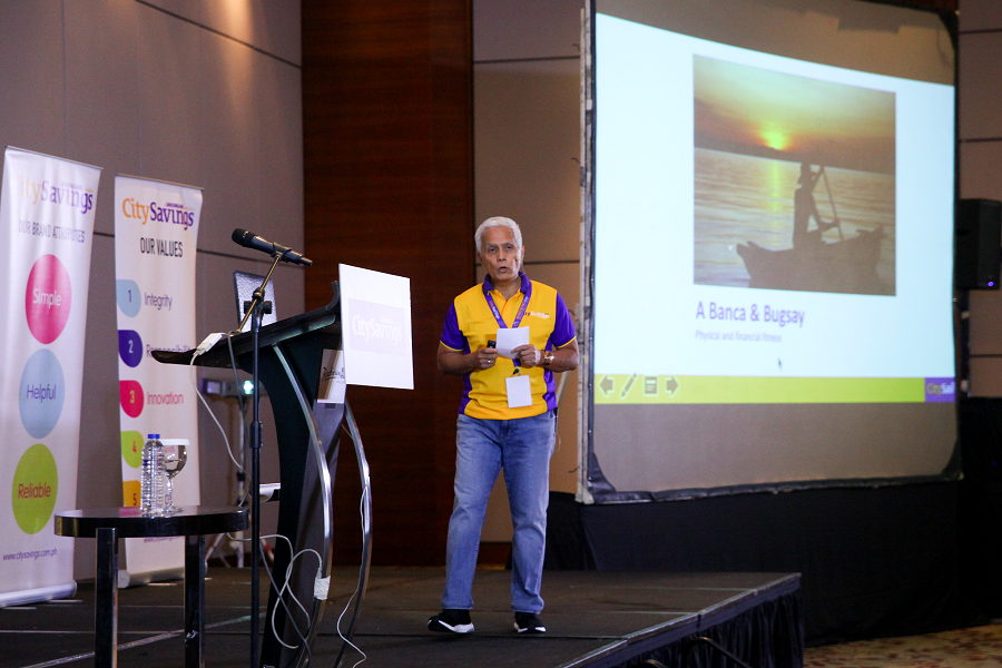 BANCA FOR FINANCIAL FITNESS: CitySavings EVP - Chief Marketing Officer Levi Villanueva highlights the advantages of Bancassurance product which will be soon offered to CitySavings clients. 