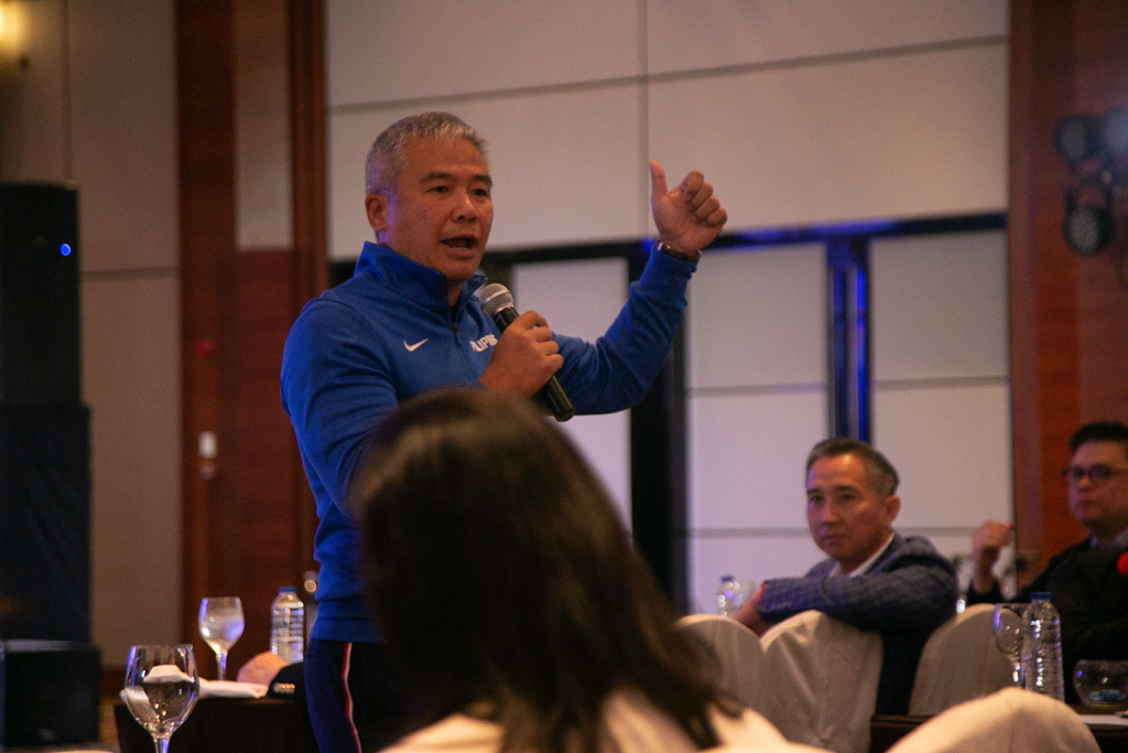 Keynote speaker Coach Chot Reyes