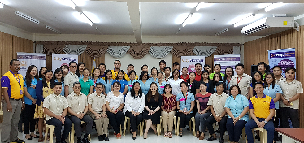 STRONGER THAN CANCER: Project Pink participants from DepEd Regions 4A, 4B, and Divisions of Quezon and Laguna marked Breast Cancer Awareness Month. They were joined by CitySavings and local oncologists.