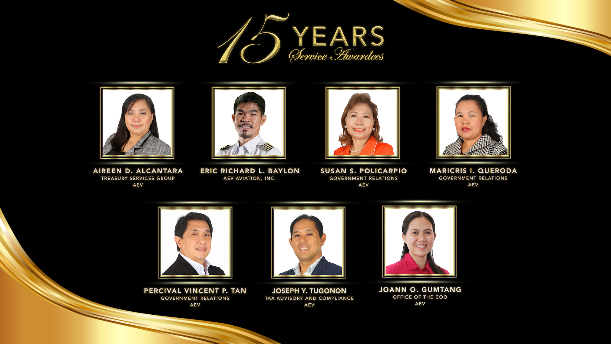 EIA Deck 15 years awardee