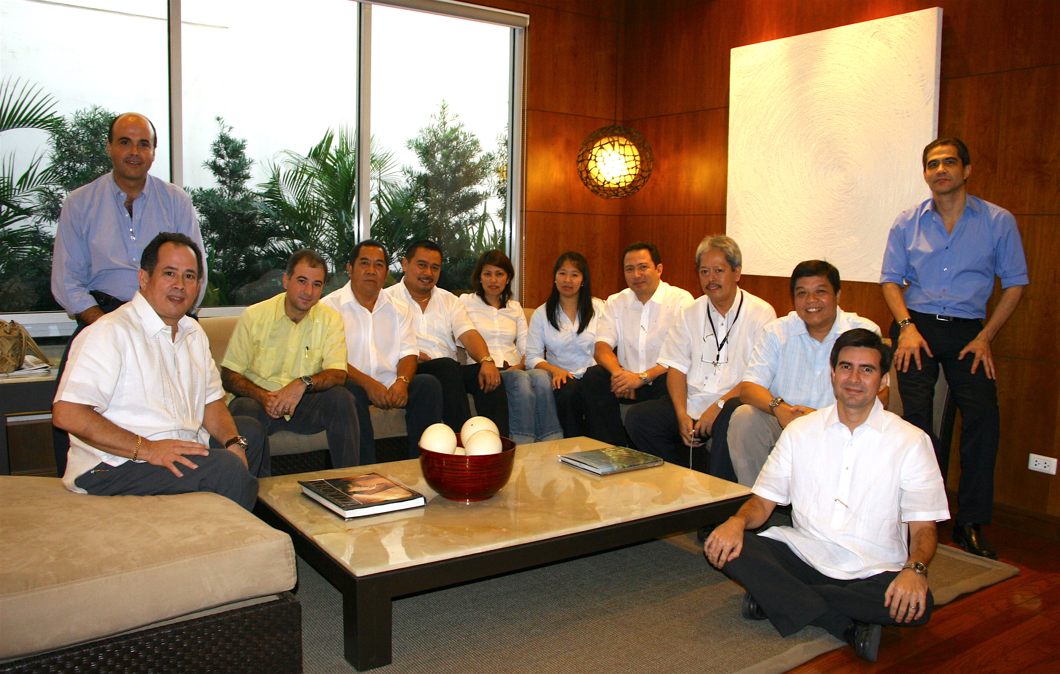 EIA with Hedcor team led by RBR at the old ACO Makati office.