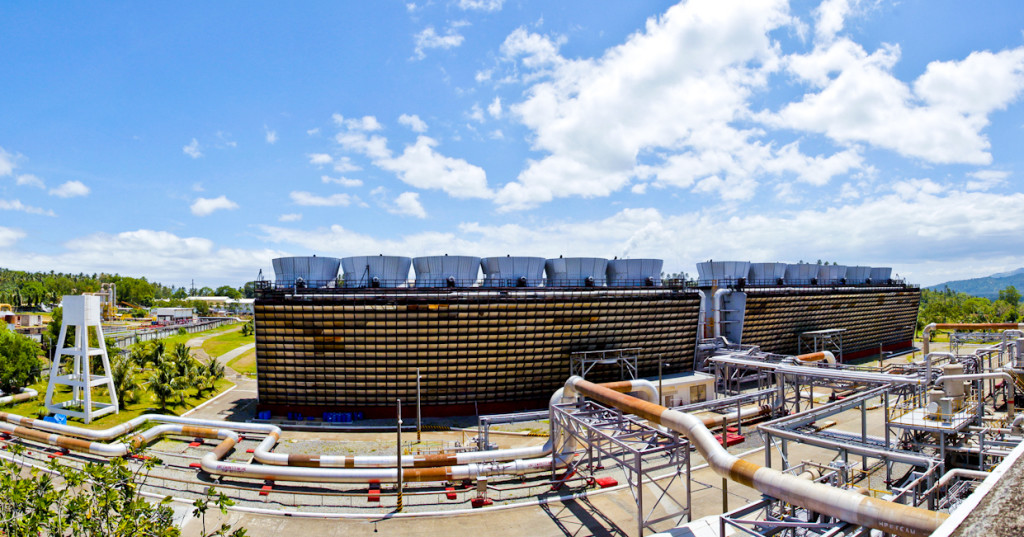 The APRI MakBan geothermal facility that straddles the provinces of Batangas and Laguna.
