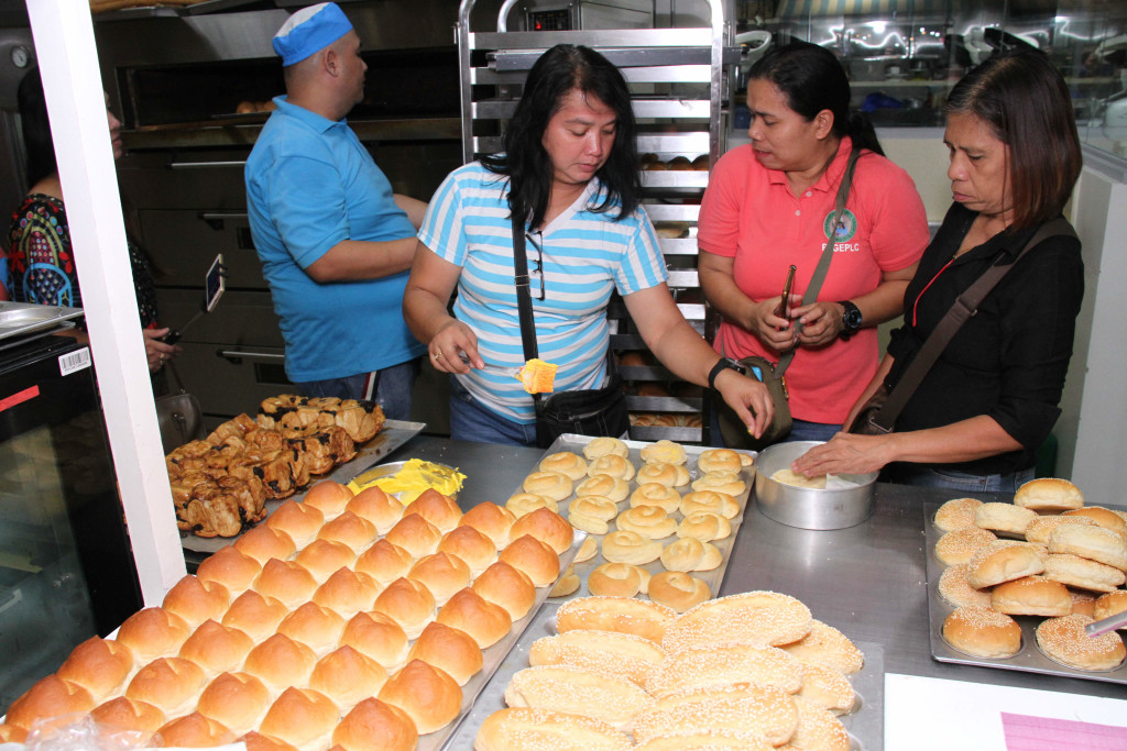 Assorted bread and pastries made by PSG wives