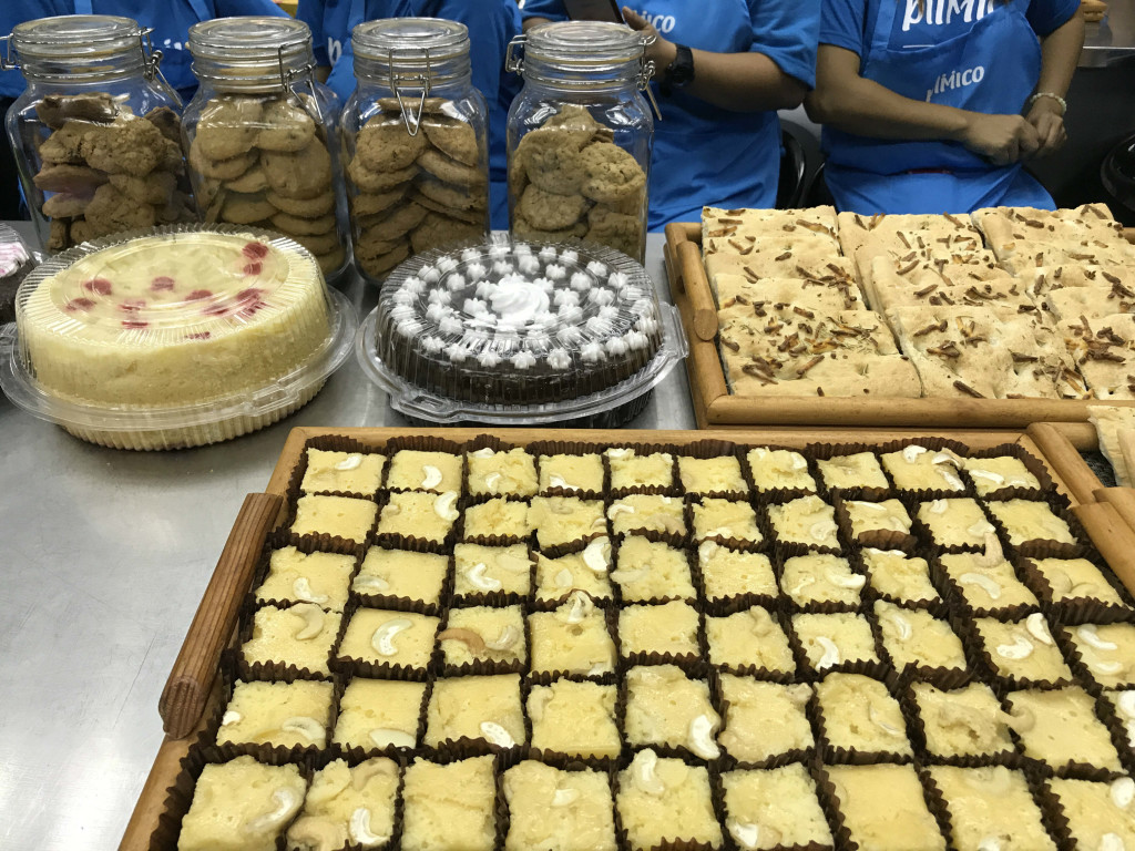 Cakes and cookies baked by PSG wives
