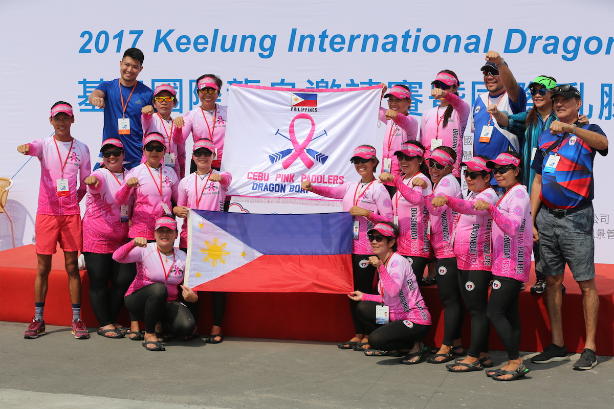 Pink Paddlers Taiwan 1