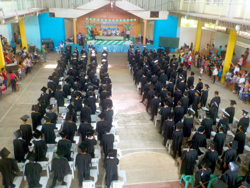 A total of 147 Republic Cement scholars from its host barangays receive their Welders TESDA certification during their graduation from the program.