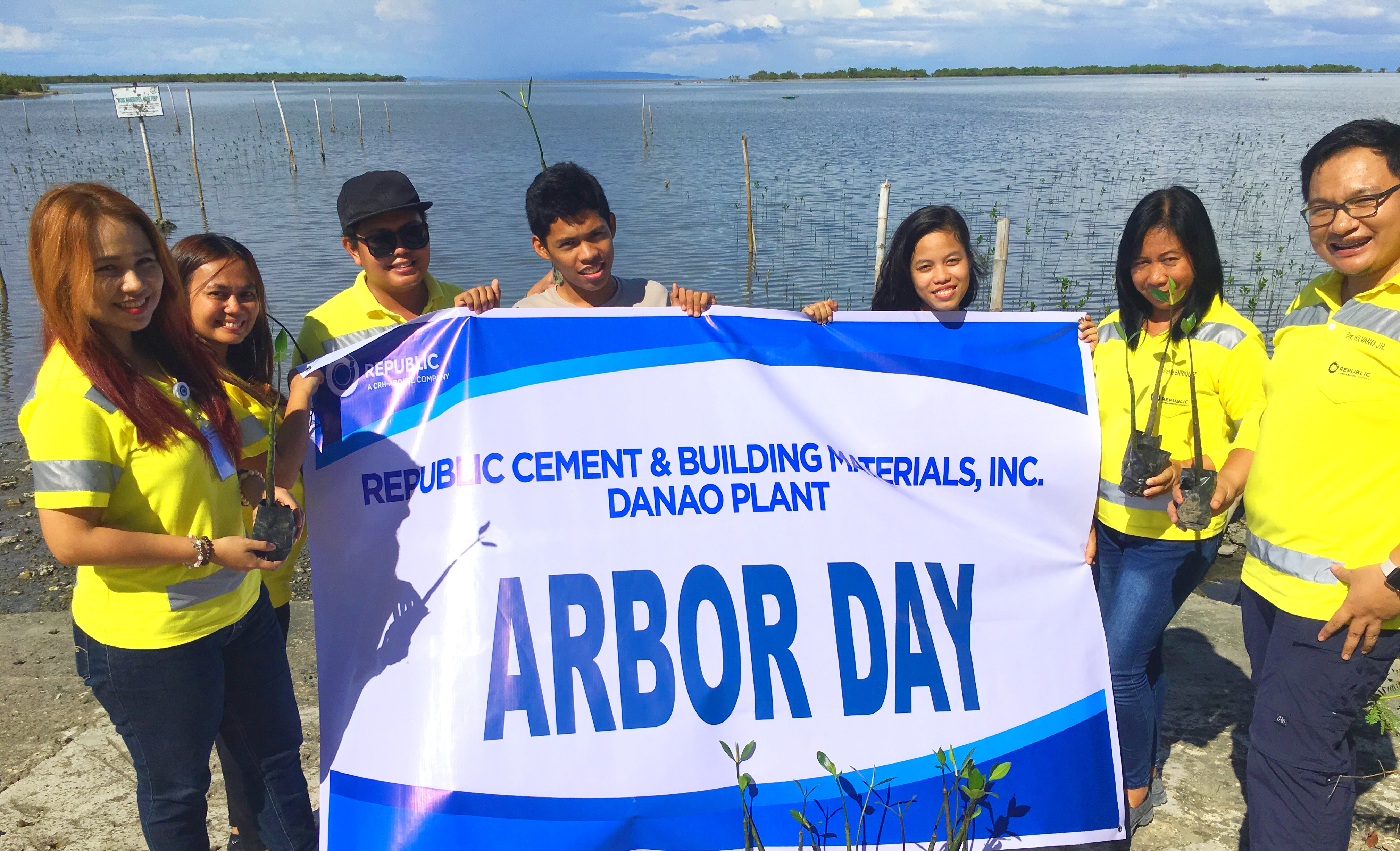 Our colleagues from Danao Plant joined the mangrove planting activity in Sitio Dancar to celebrate Arbor Day 2016.