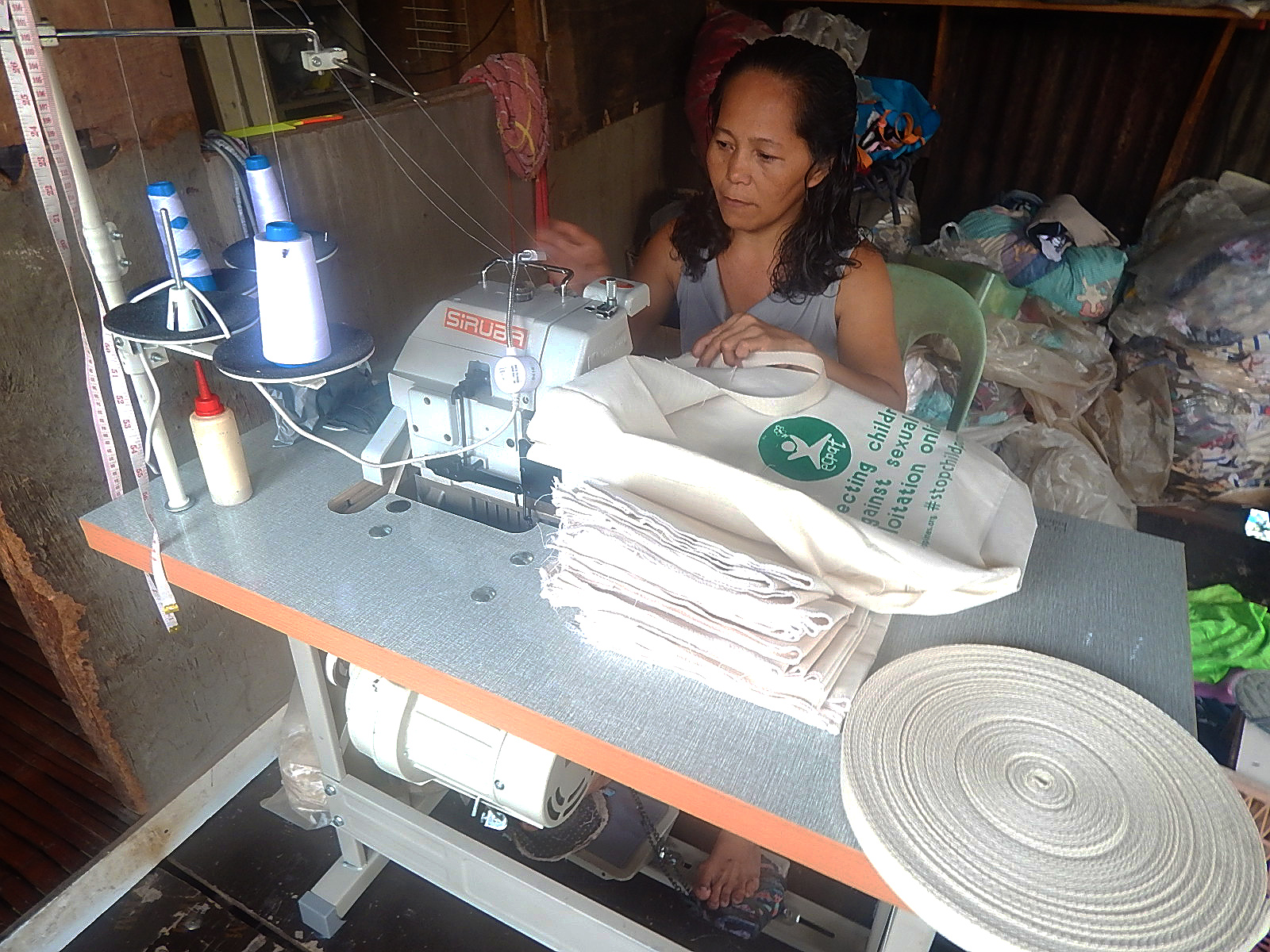 SMLAI new edging machine