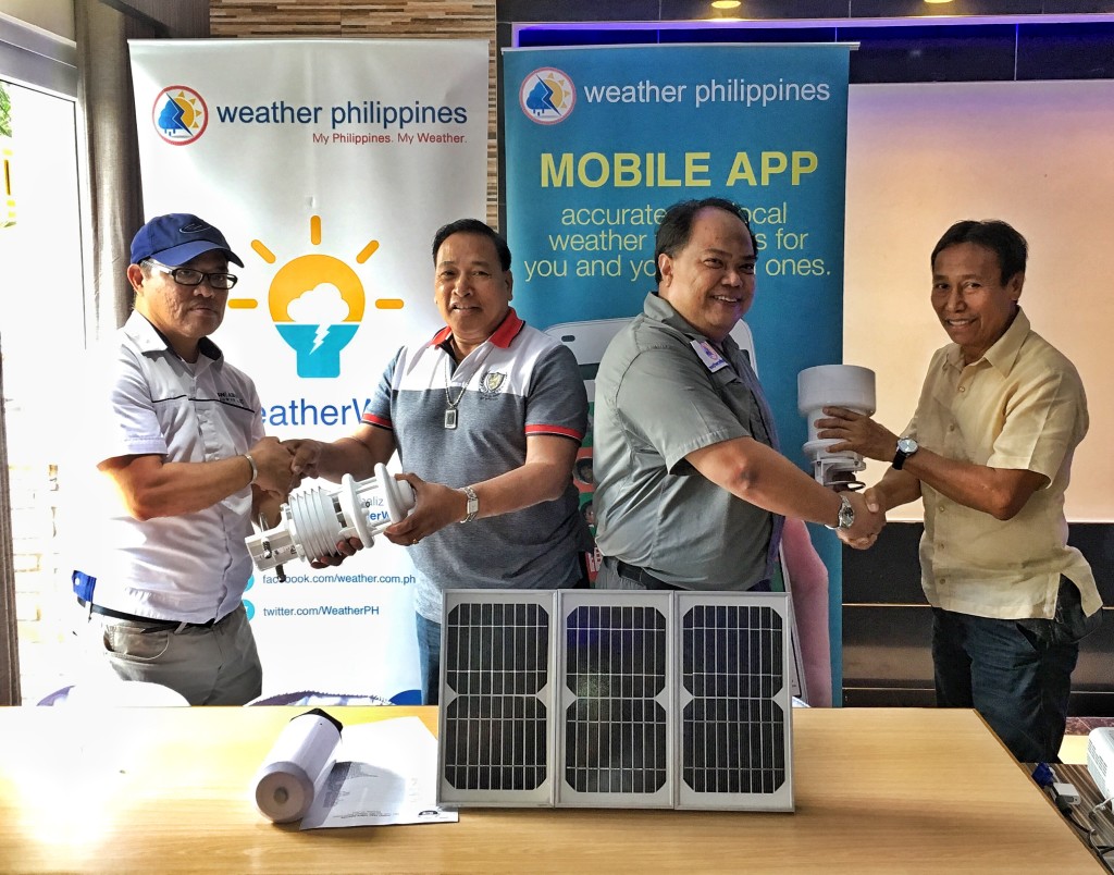SNAP-Magat and NIA-MARIIS, together with WeatherPhilippines, strengthen partnerships during the ceremonial turnover of the Automated Weather Station (AWS) units to NIA-MARIIS.