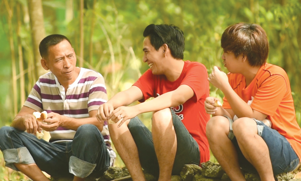 STEWARDS OF THE SANCTUARY. Roche and his sons have been taking care of the pawikans and other inhabitants of the Aboitiz Cleanergy Park.