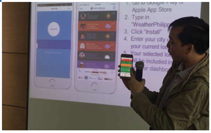 WeatherPhiilppines is one of the featured initiatives in the report.