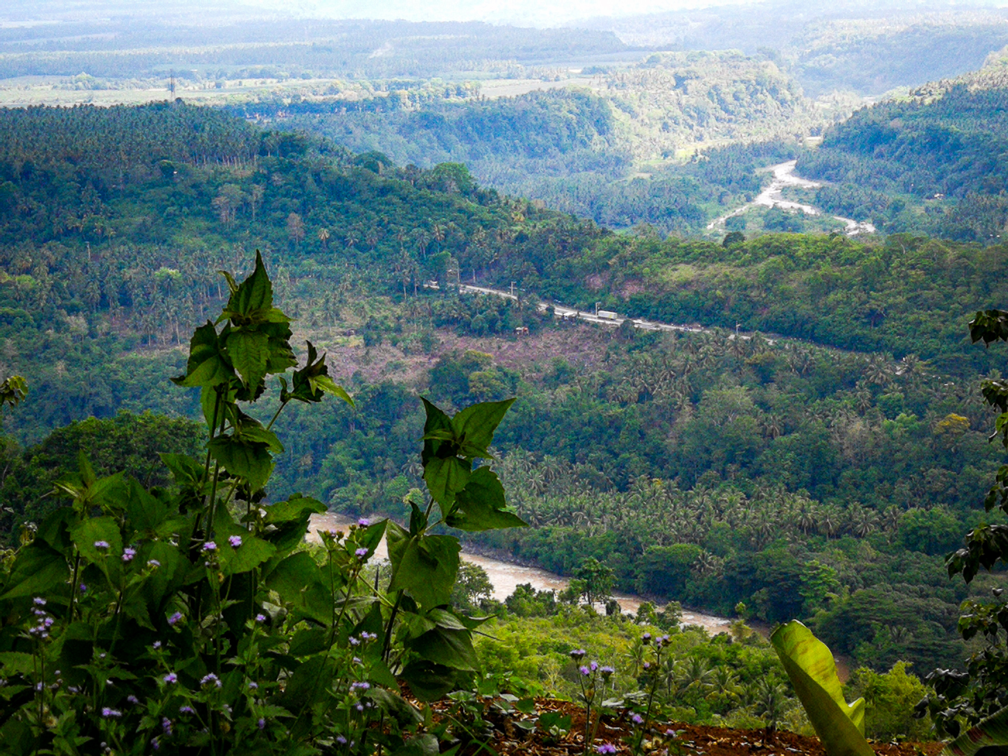Sitio Kanacan boasts of majestic overlooking views of (top to bottom) Tamugan River, BuDa Road, and Davao River.