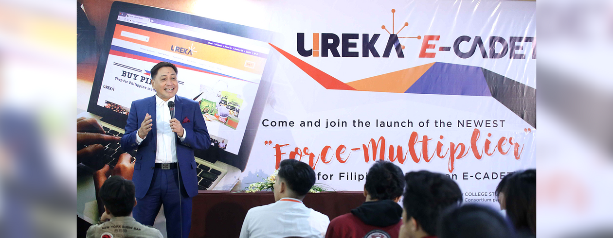 A BUSINESS MINDSET. UnionBank EVP Genju Lapez emphasized that the UREKA E-Cadet Program highlights the company's commitment to opening opportunities for Filipinos to achieve entrepreneurial success.