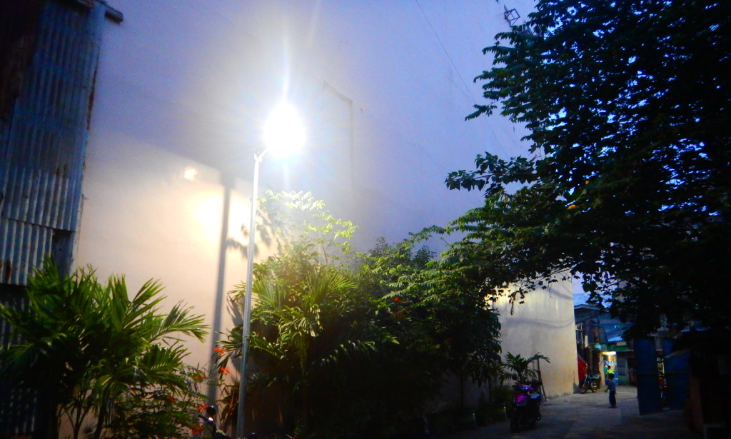 The Cebu City Central Extension School in Barangay Ermita was among the recipients of solar-powered lamps from AboitizPower through a project aimed at uplifting the lives of various stakeholders within the communities the company is part of.