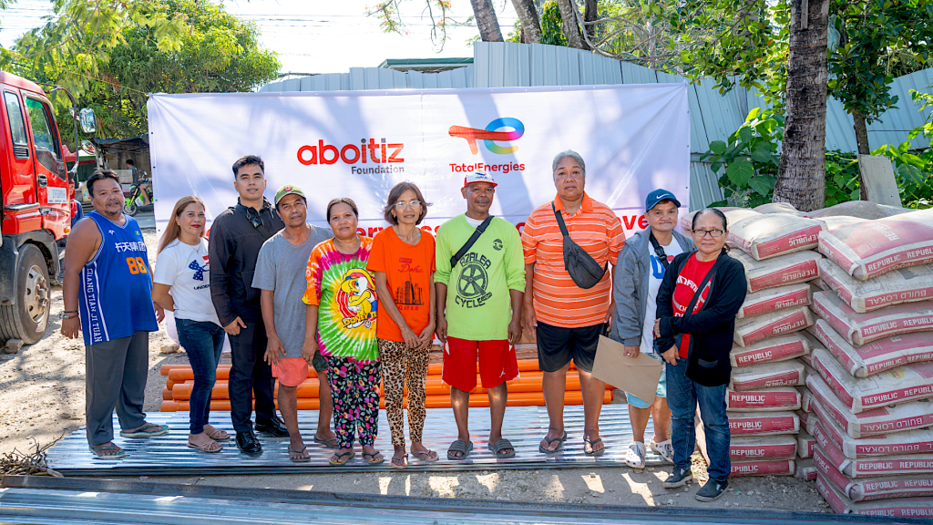 Typhoon Tino Aboitiz Foundation Cebu home recovery beneficiaries