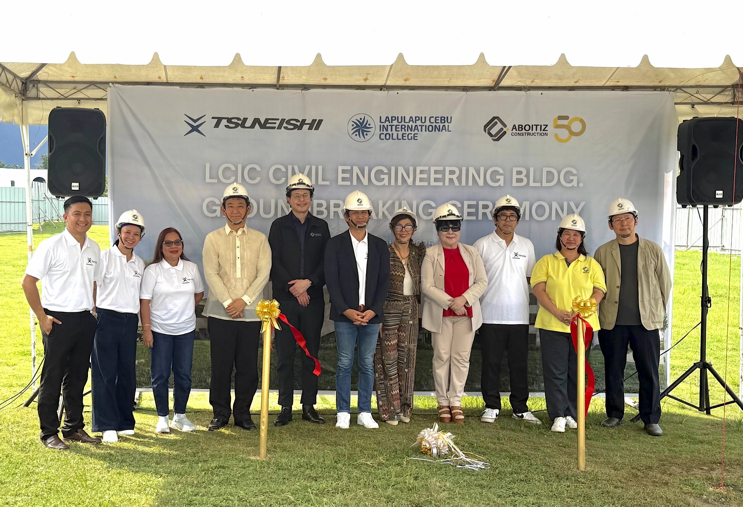 breaking ground civil engineering building